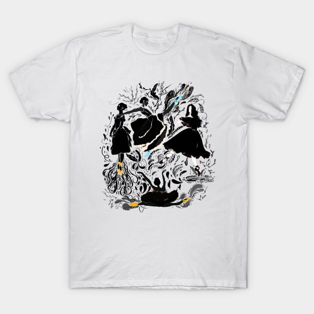 The ballerinas T-Shirt by Madelinn